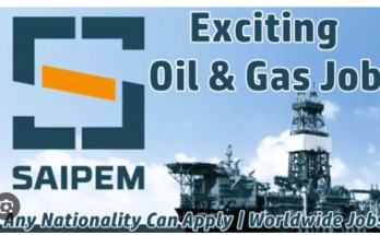 Saipem Oil and Gas | Engineering Jobs | All Locations 2024