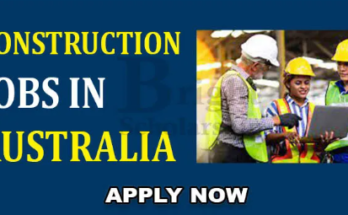 Construction Jobs in Australia with Visa Sponsorship